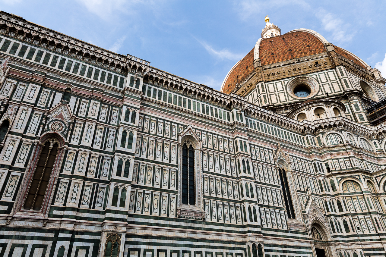 Bild: Dom Santa Maria del Fiore in Florenz in Norditalien