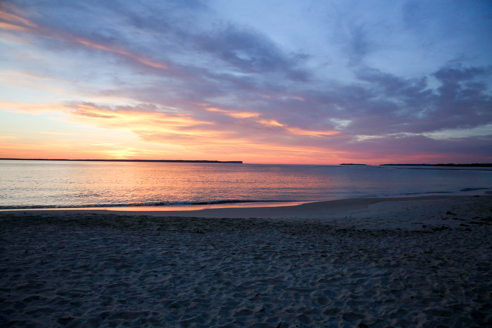 Bild: Sonnenaufgang Jervis Bay Australien Ostküste