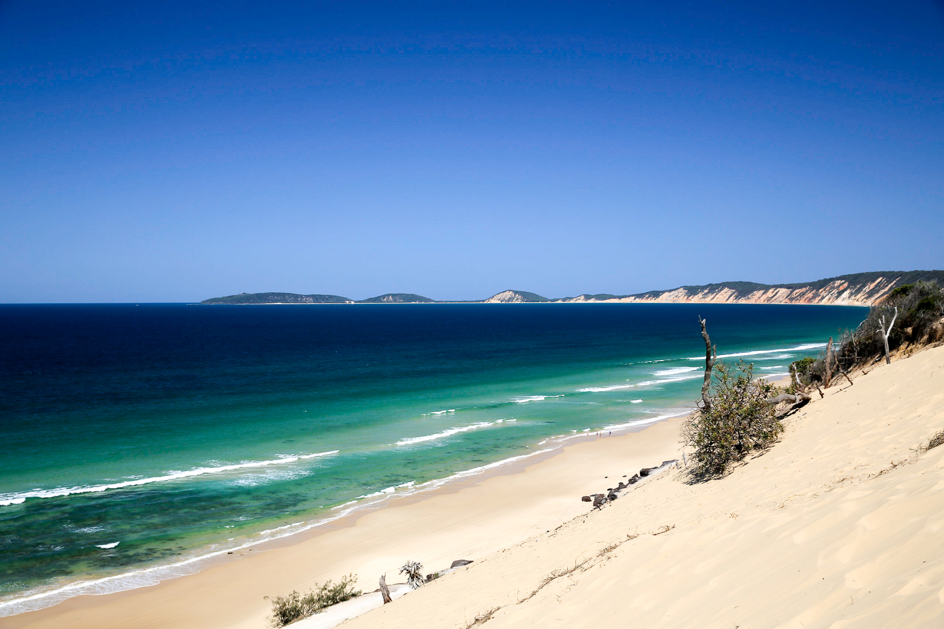 Bild: Cooloola Section zwischen Rainbow Beach und Noosa Heads Fraser Island