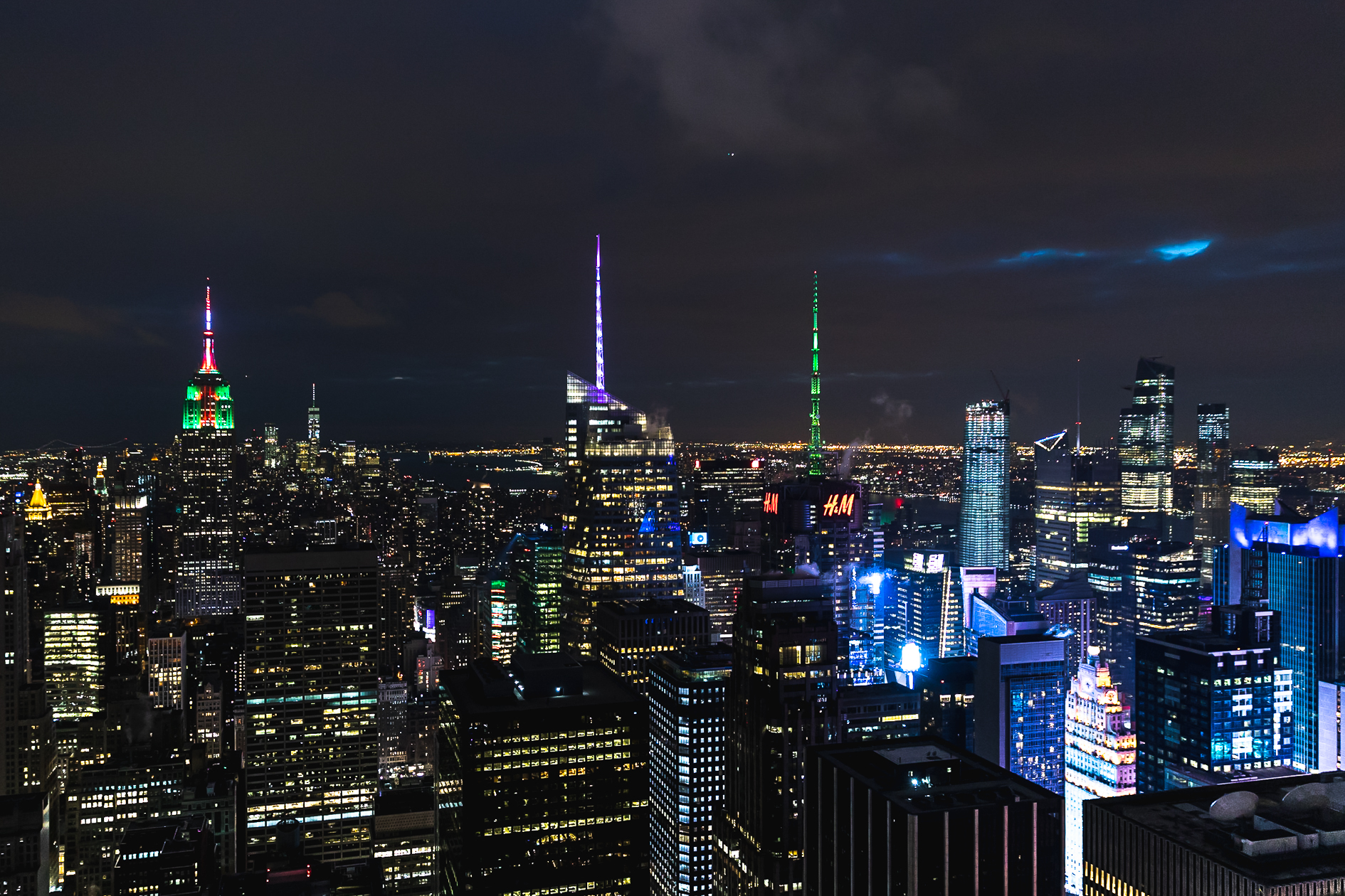 Bild: Top of the Rock Rockefeller Center New York Fotografie