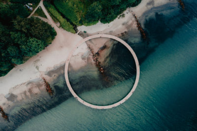 Aarhus Dänemark Die unendliche Brücke Den unendlige Bru